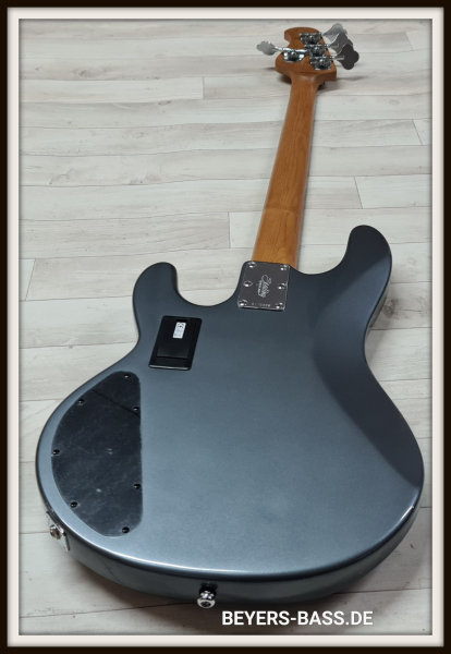 Sterling by Music Man StingRay Ray34 HH, Charcoal Frost
